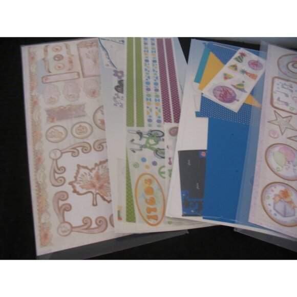 Creative Memories Celebration Combo, 1960's stickers, 2 shts Chalet Gr Lgth NEW - Picture 3 of 4